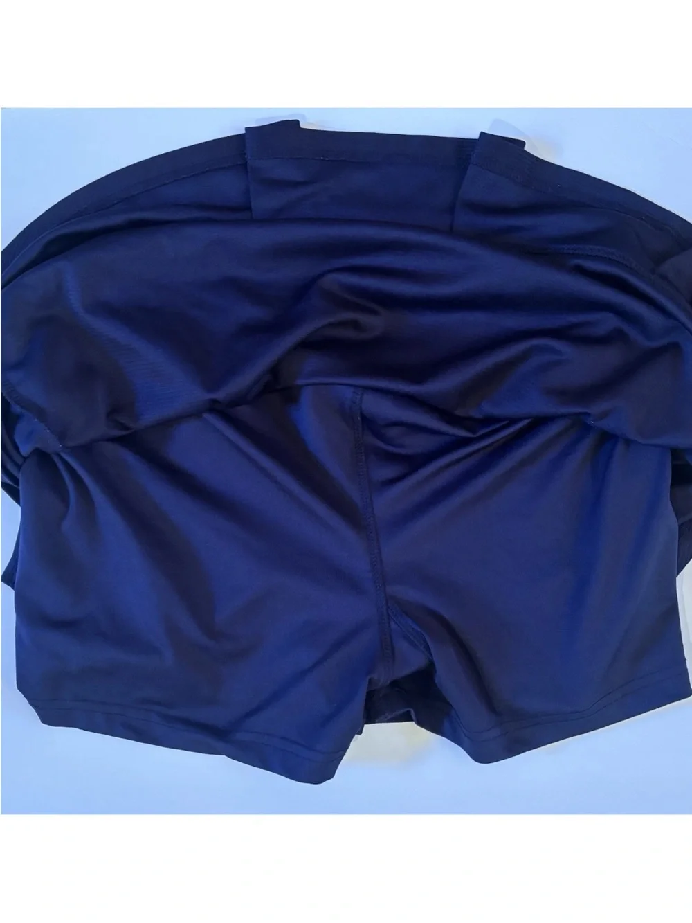 Bolle Navy Tennis Skort Women’s Large Golf Pickleball Athletic Skirt Built-I